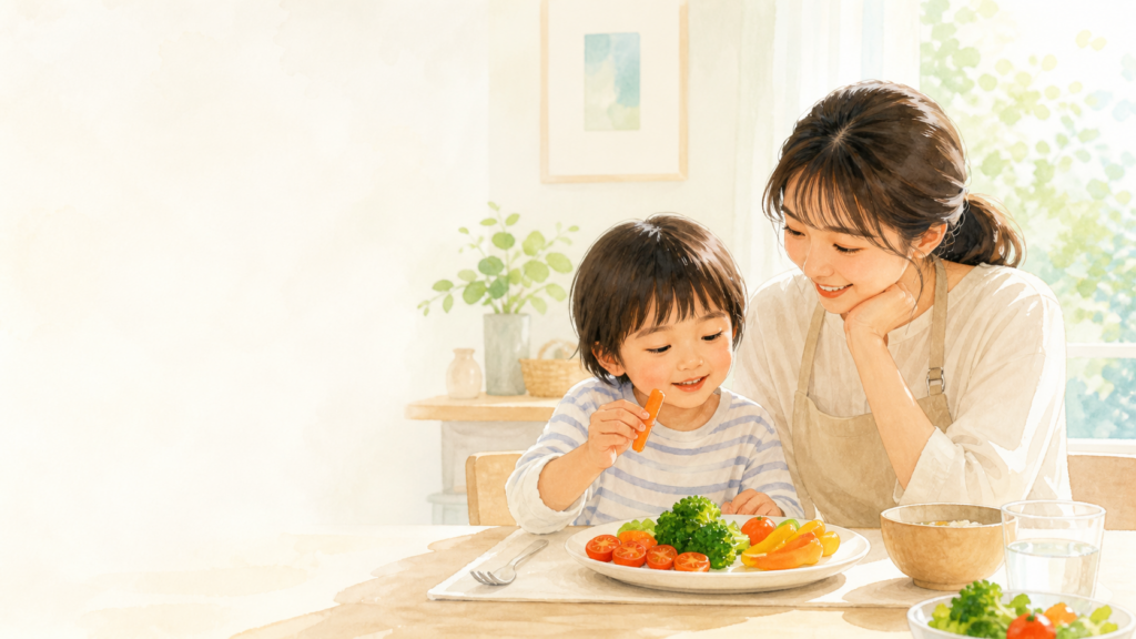 野菜が苦手でも大丈夫という考え方
