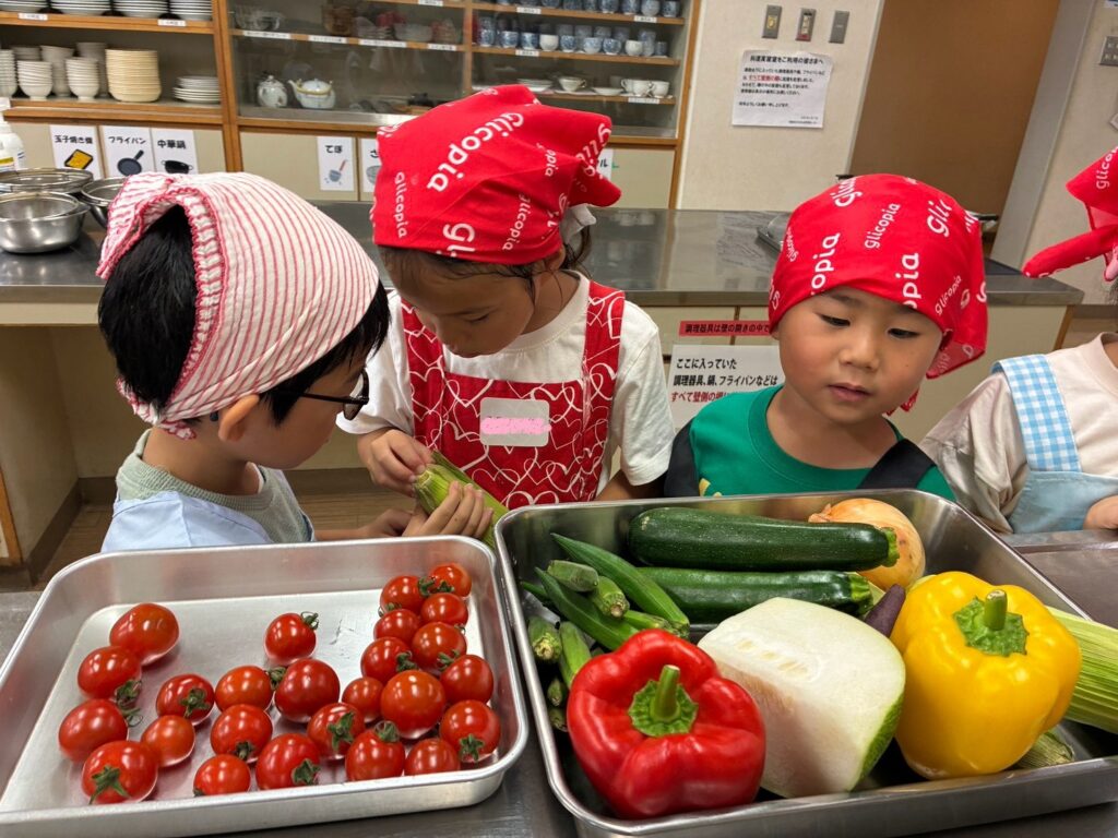 色とりどりの夏野菜